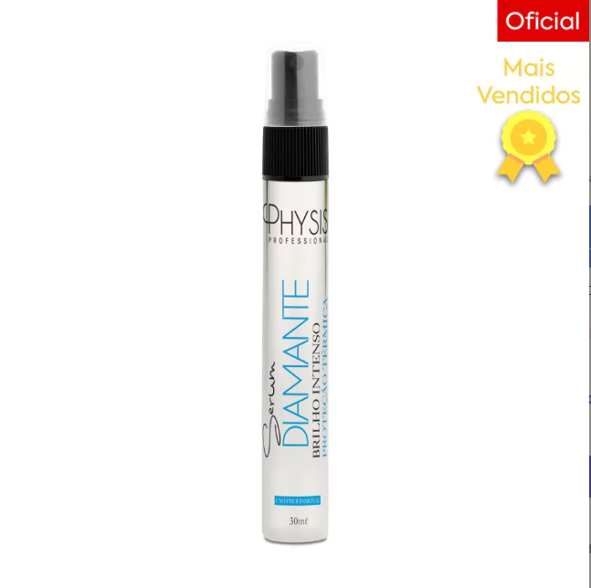 Sérum Reparador e Perfume capilar e Brilho Diamante 30ml