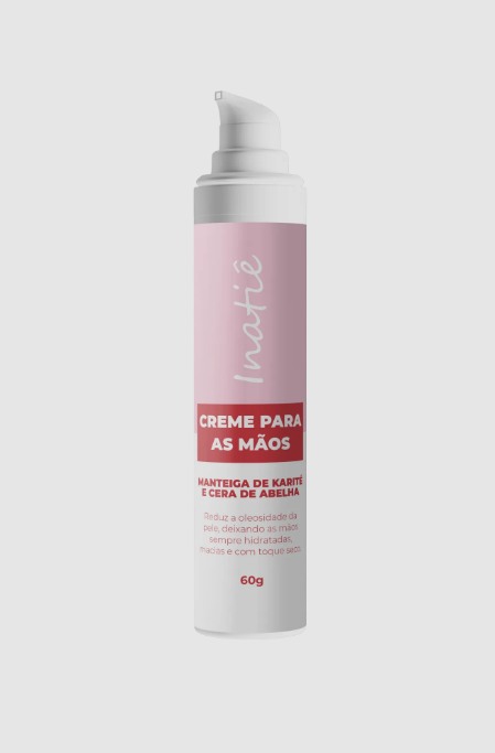 Creme para as Mãos Mateiga de Karité e Cera de Abelha Inatiê 50 Gr