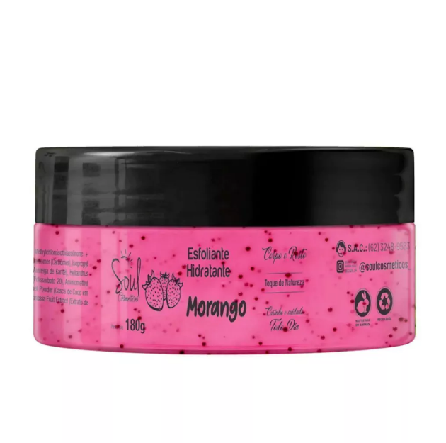 ESFOLIANTE MORANGO 180G SOUL