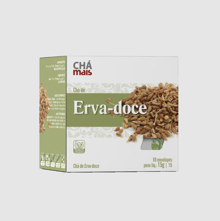 CHÁ DE ERVA-DOCE - 10 Sachês