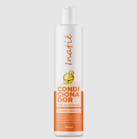 Condicionador Cabelos Cacheados Tutano Vegetal Inatiê 300 Ml