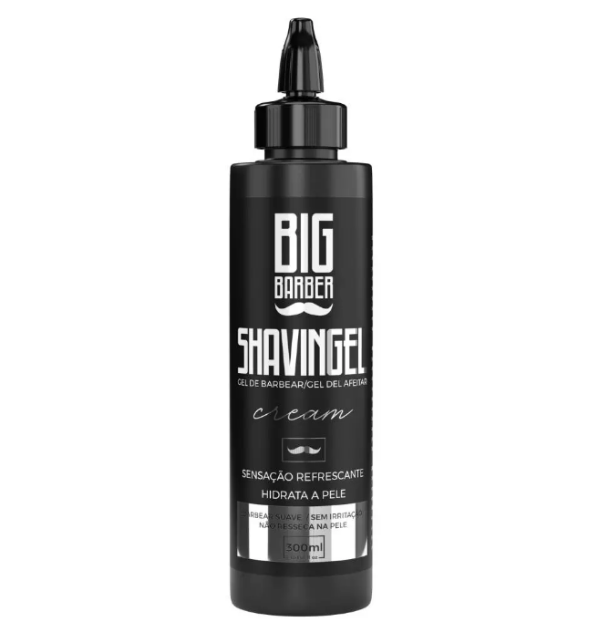 Shaving Gel Barbear Bisnaga Big Barber 300ml Cream