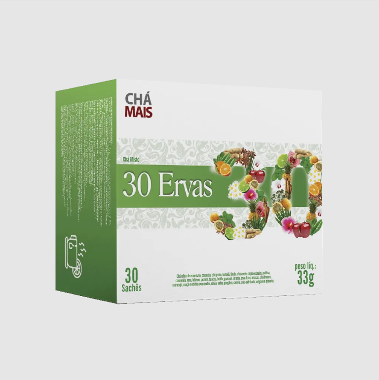 CHÁ MISTO 30 ERVAS - 30 Sachês