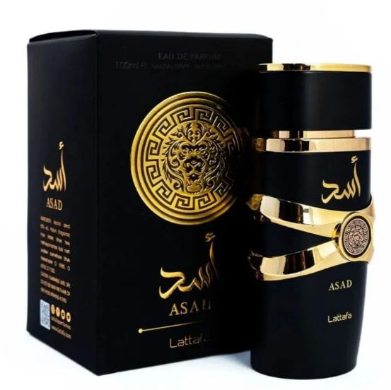 Lattafa Asad Eau de Parfum Perfume Árabe Masculino 100ml