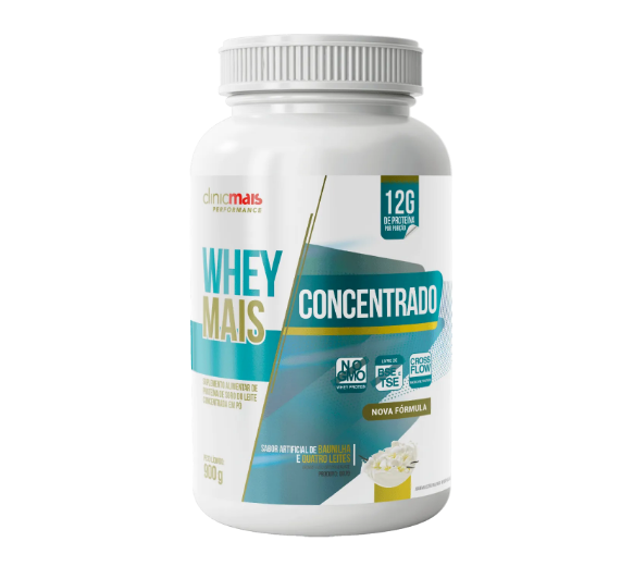 WHEY MAIS CONCENTRADO - 900g