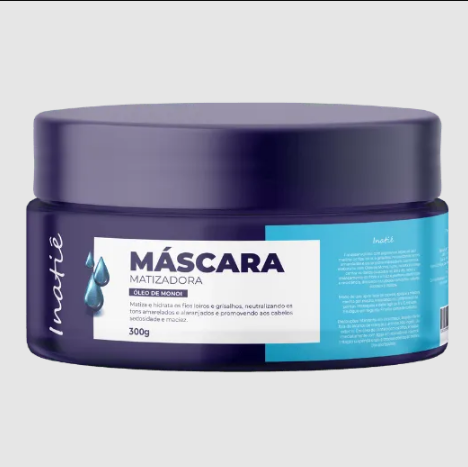 Máscara Matizador Óleo de Monoi Inatiê 300 Gr
