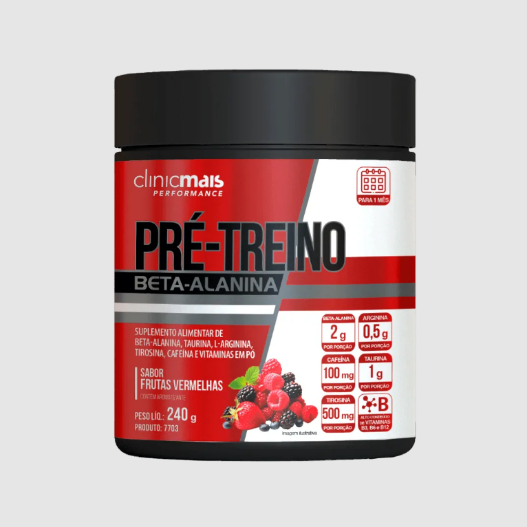 PRÉ-TREINO BETA-ALANINA - 240G