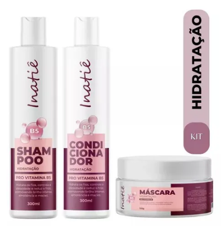 Kit Hidratação Pro-vitamina B5 Inatiê
