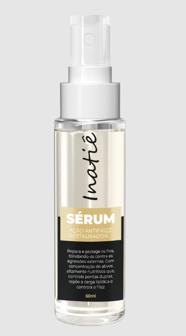 Sérum Antifrizz Restaurador Inatiê 60 Ml