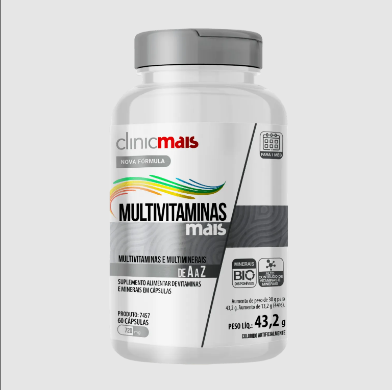 MULTIVITAMINAS MAIS - 60 Cápsulas