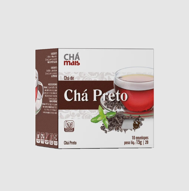 CHÁ PRETO - 10 Sachês